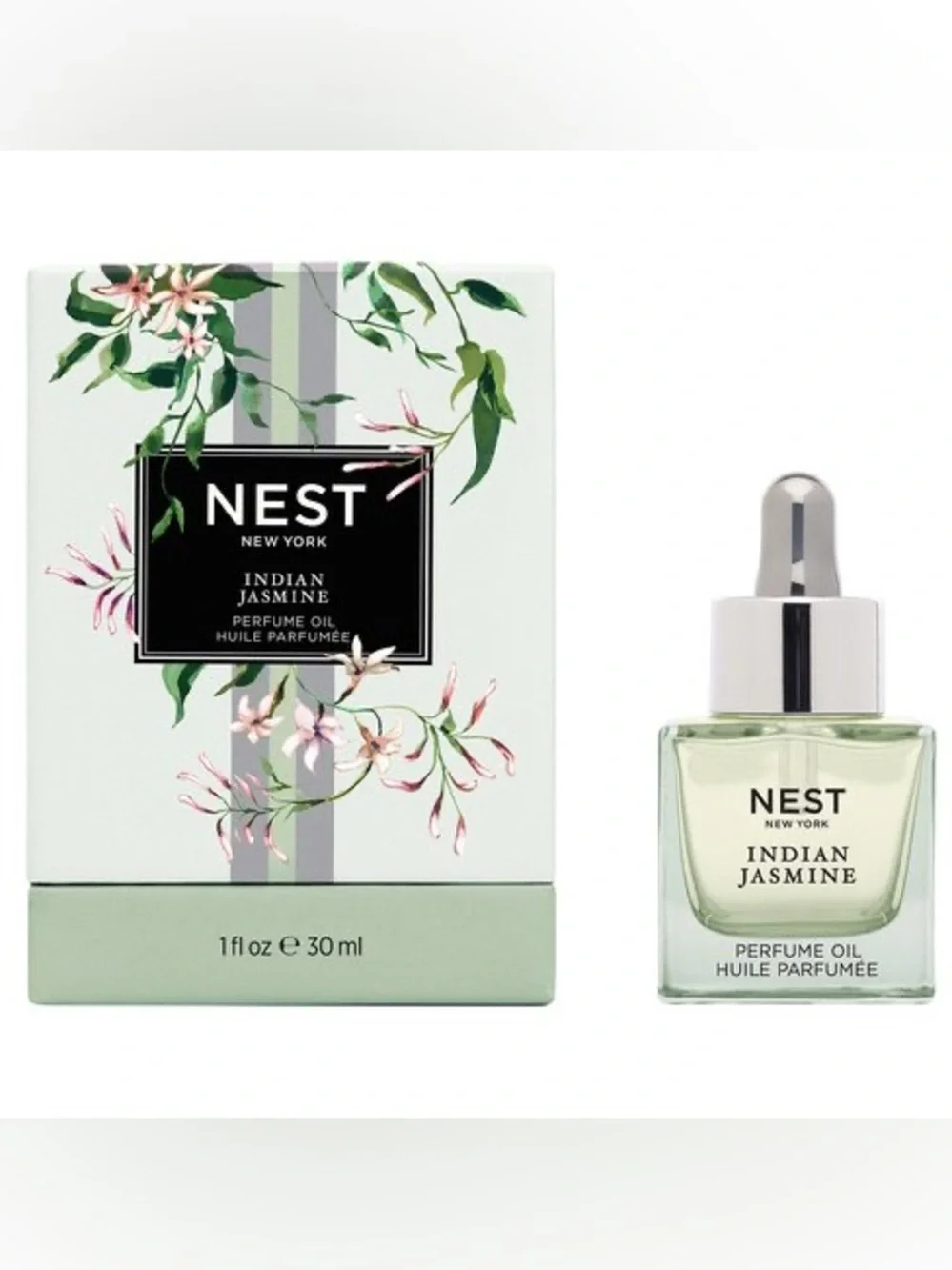 NEST FRAGRANCES Indian Jasmine Perfume Oil - Picture 1 of 4